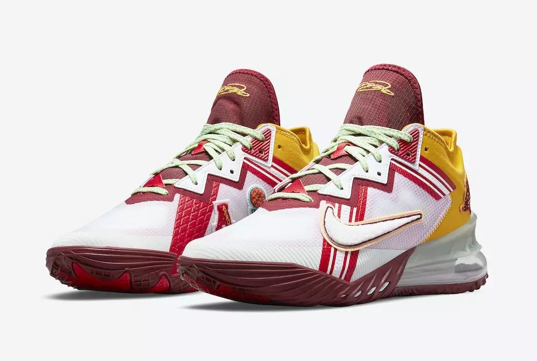 تاريخ الإصدار Mimi Plange x Nike LeBron 18 Low "التعلم العالي"