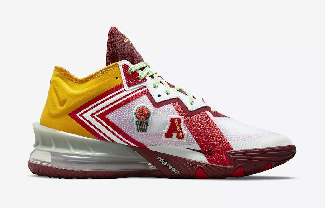 Mimi Plange x Nike LeBron 18 Low Higher Learning CV7562-102 Datum vydání