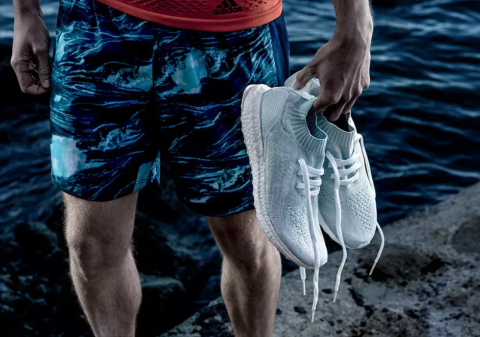 Калекцыя Parley Adidas Ultra Boost Coral Bleaching