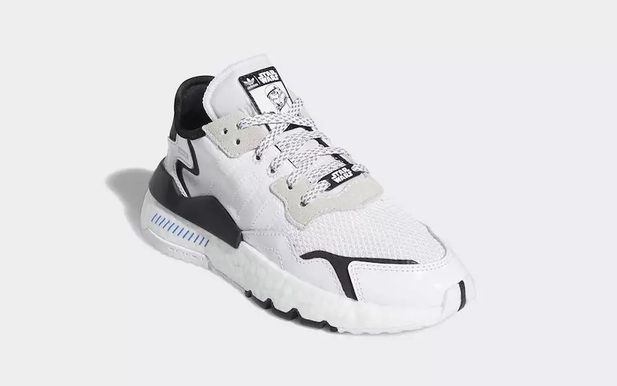 Zvaigžņu karu x Adidas Nite Jogger “Storm Trooper” oficiālās fotogrāfijas