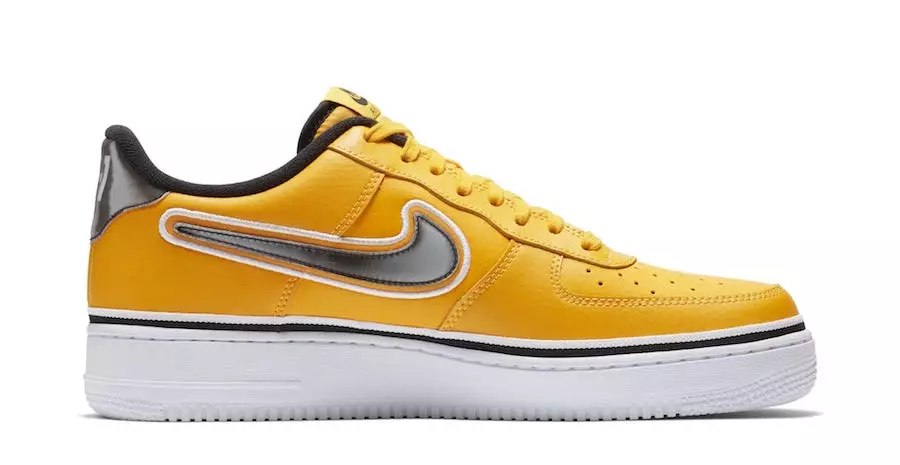 Tarehe ya Kutolewa ya NBA Nike Air Force 1 Low Warriors BV1168-700