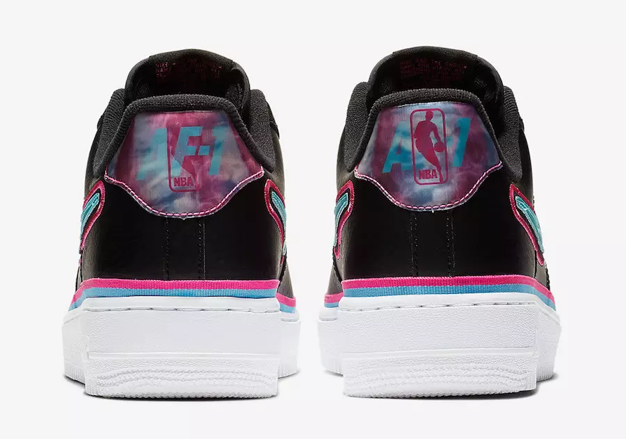 NBA Nike Air Force 1 Low South Beach AJ7748-002 Útgáfudagur