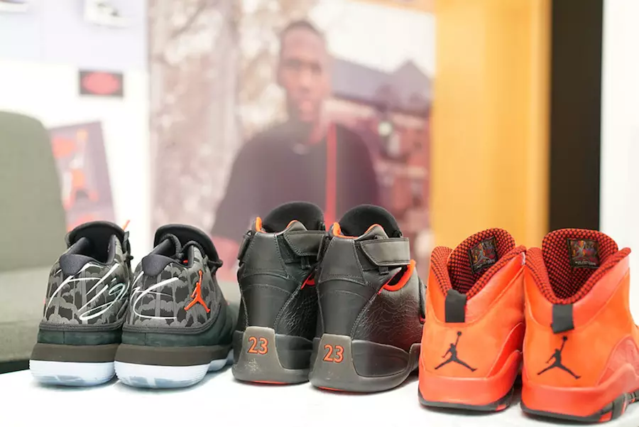 Bộ sưu tập của Steve Wiebe Jordan House of Hoops