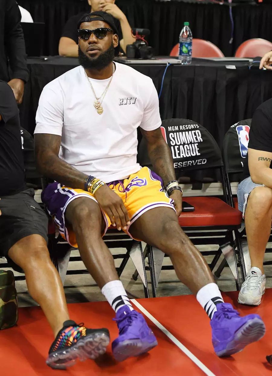 LeBron James Nike Air Zoom Generation Purple Suede