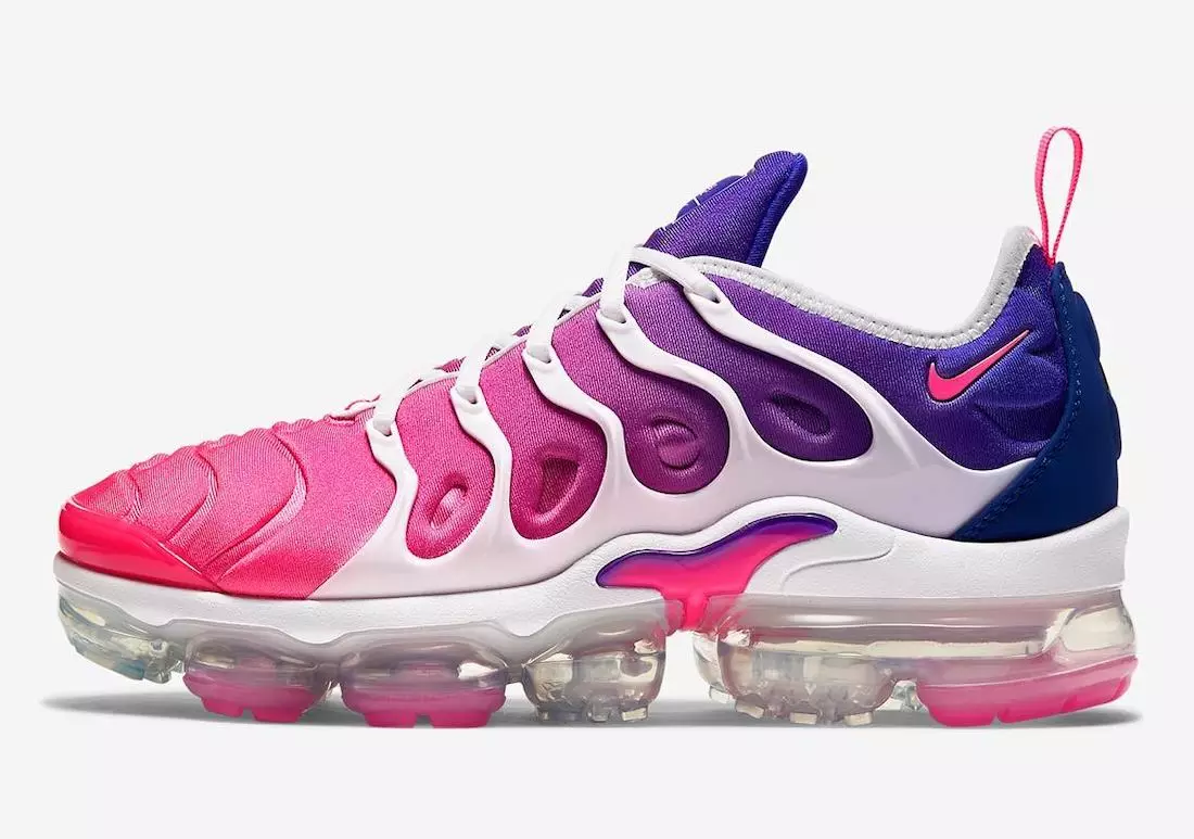 Nike Air VaporMax Plus SE Pink Blast Concord DC2044 900 Data tar-Rilaxx