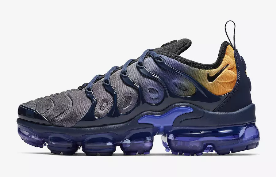 Nike Air VaporMax Plus Blå Orange AO4550-500 Udgivelsesdato