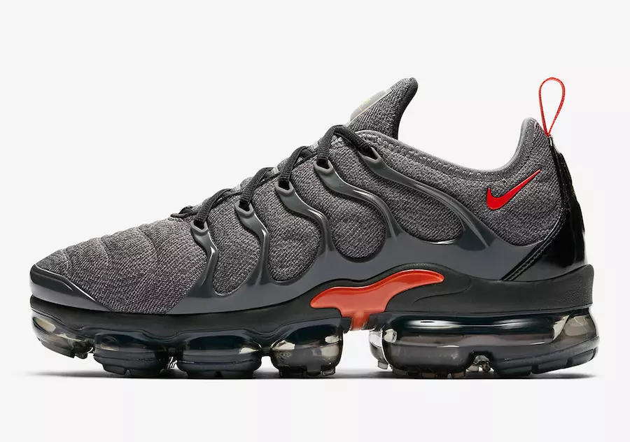 Nike Air VaporMax Plus Grey Red 924453-012 Թողարկման ամսաթիվ