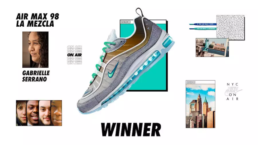 နယူးယောက်စီးတီး Nike Air Max 98 La Mezcla