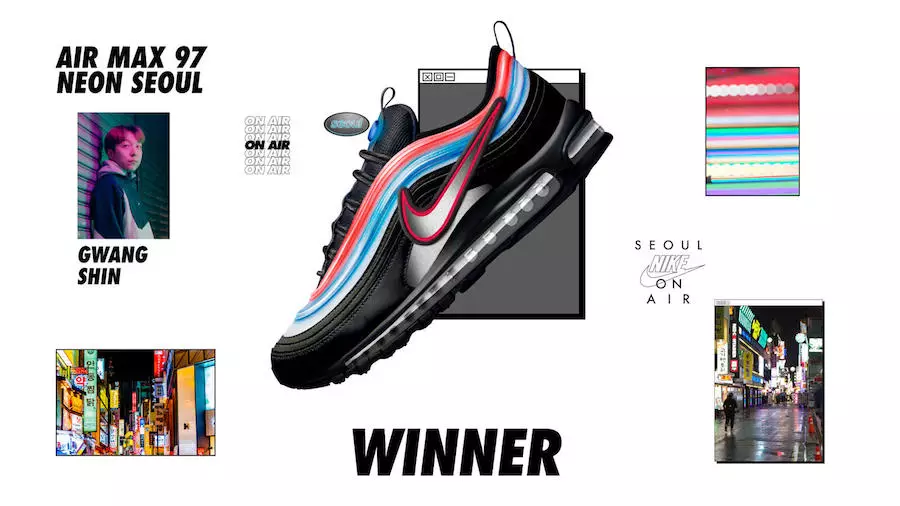 Seulas Nike Air Max 97 Neon Seoul