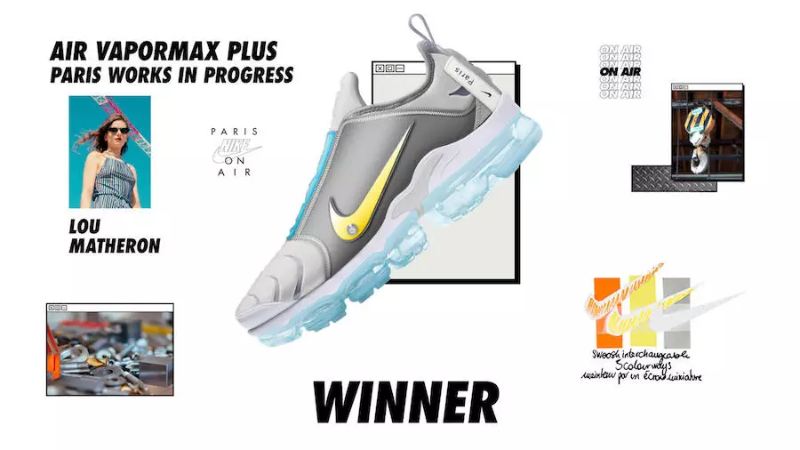 Parijdagi Nike Air VaporMax Plus Parijdagi ishlar davom etmoqda