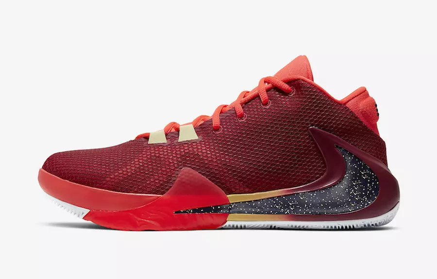 Nike Zoom Freak 1 Bros Noble Red Opening Night BQ5422-600 გამოშვების თარიღი