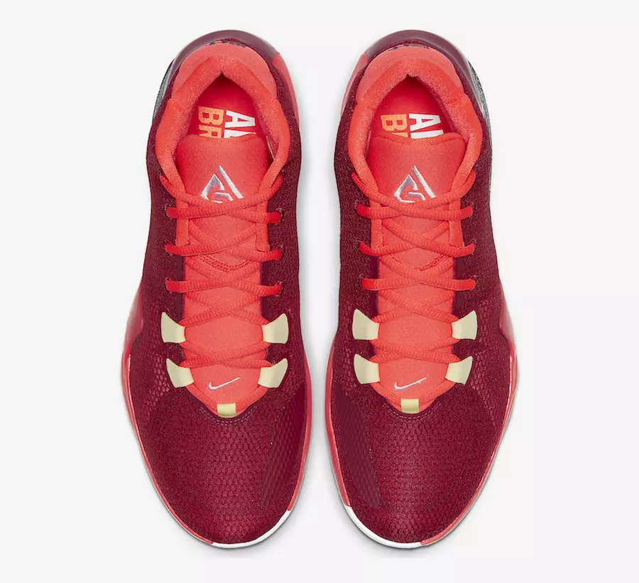 Nike Zoom Freak 1 Bros Noble Red нээлтийн үдэш BQ5422-600 худалдаанд гарсан огноо