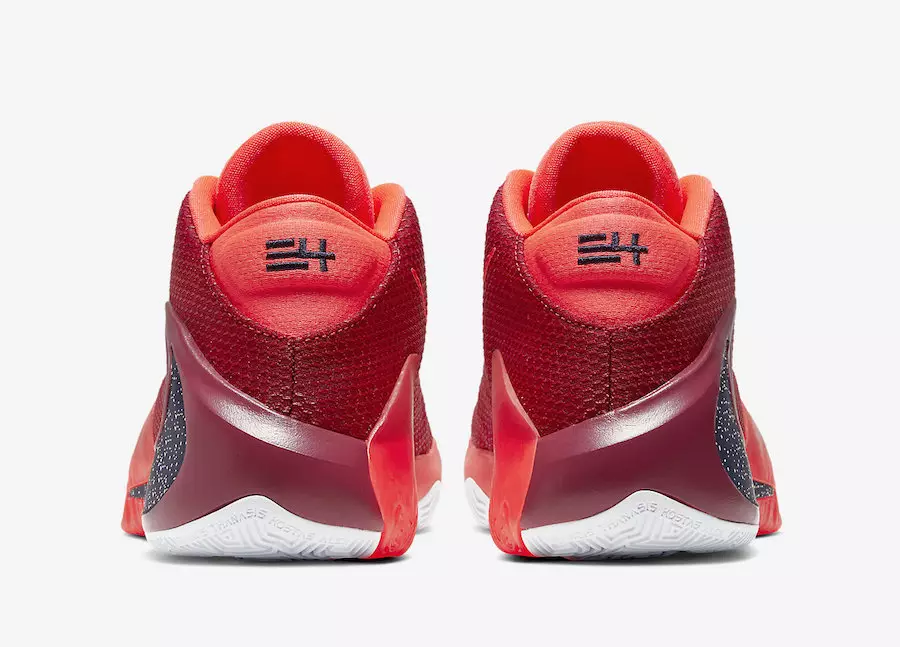 Nike Zoom Freak 1 Bros Noble Red Opening Night BQ5422-600 Дата на издаване