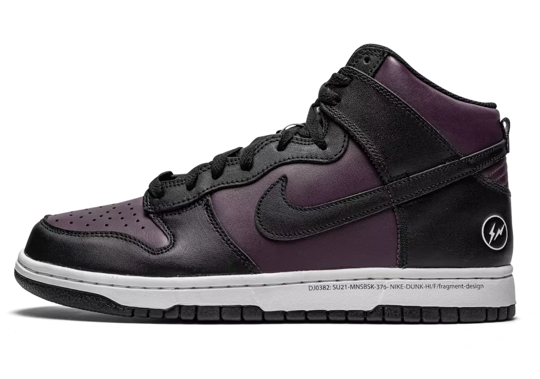 ფრაგმენტი x Nike Dunk High Beijing DJ0382-600 გამოშვების თარიღი