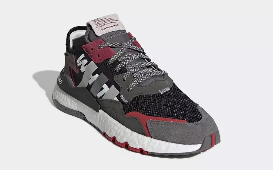 Baltais alpīnisma adidas Nite Jogger EG1687 EG1686 Izlaišanas datums