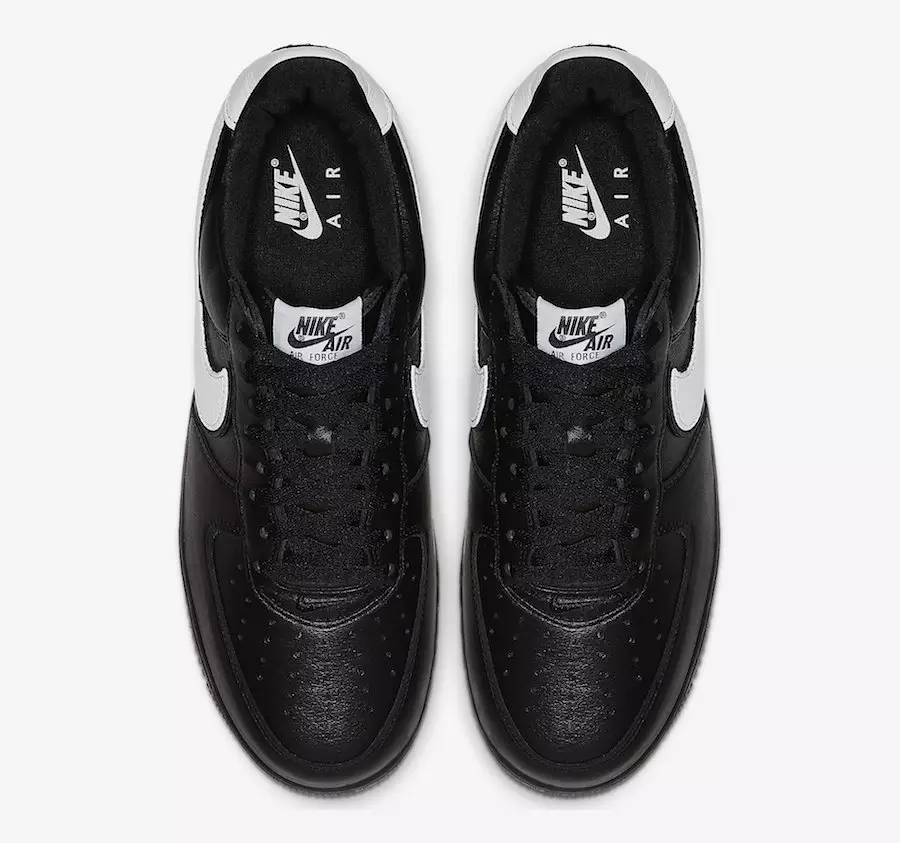 Nike Air Force 1 Sort Hvid CQ0492-001 Udgivelsesdato