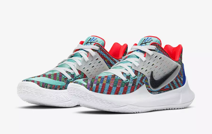 Nike Kyrie Low 2 Multi-Color Light Aqua Black White AV6337-400 Udgivelsesdato