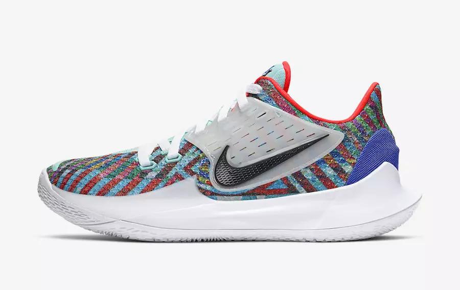 Nike Kyrie Low 2 Multi-Color Light Aqua Black White AV6337-400 Дата выпуска