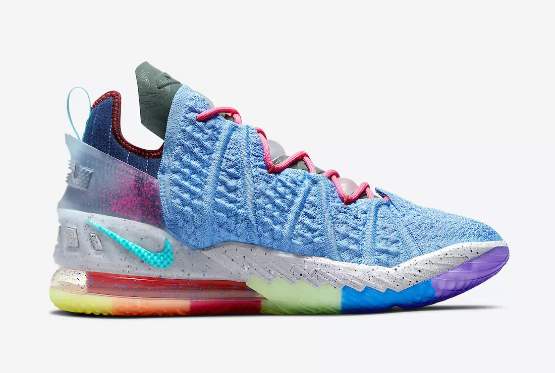 Nike LeBron 18 DM2813-400 Дата випуску