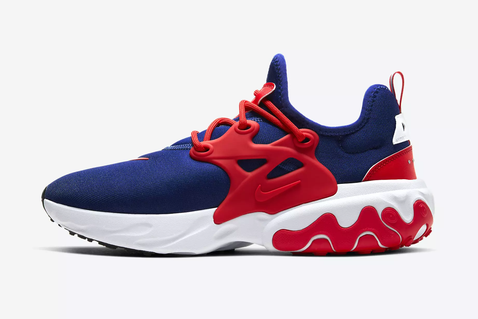 Nike React Presto Obsidian University Vermelho Branco CW5586-400 Data de lançamento