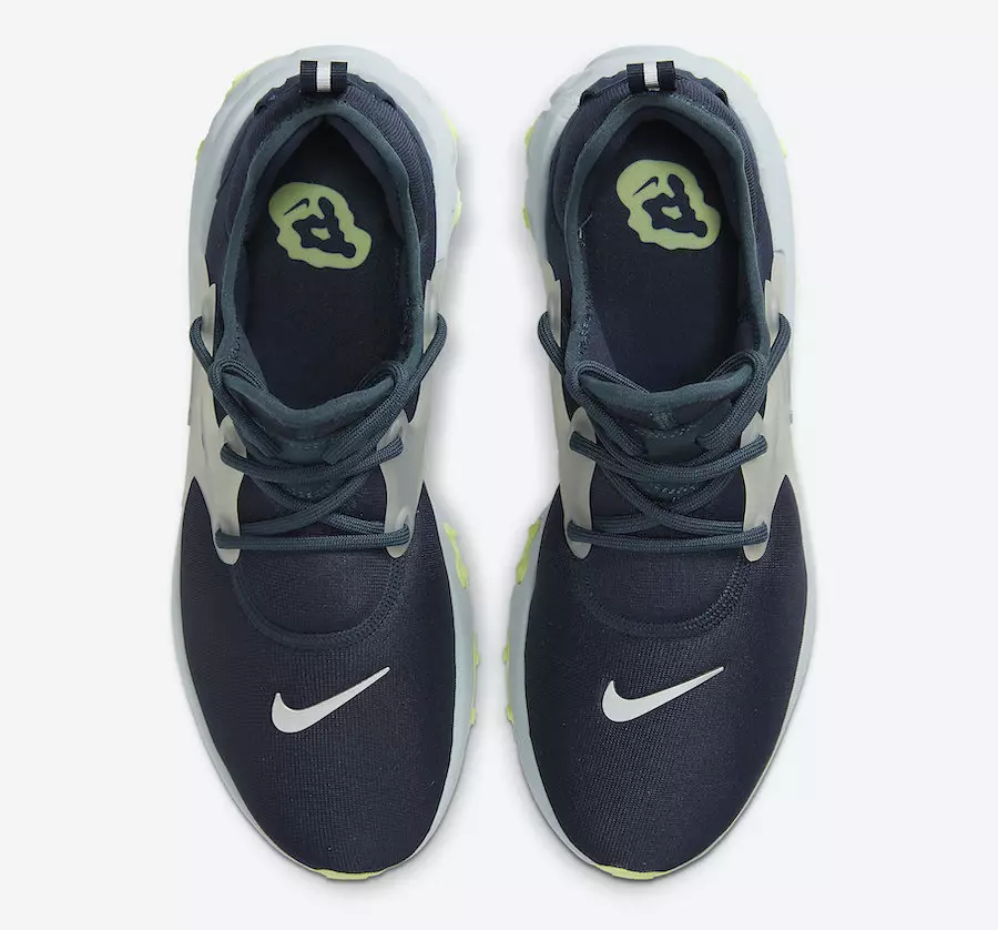 Nike React Presto Obsidian Barely Volt CK4538 400 Megjelenés dátuma