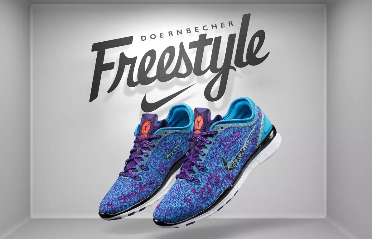 Nike Free 5.0 Doernbecher par Lizzy Olivan