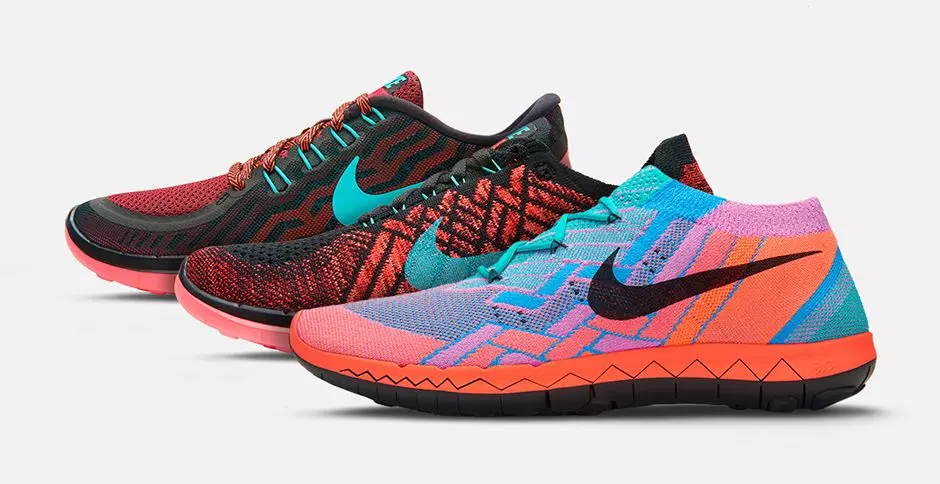 Colores exclusivos de Nike Free Running