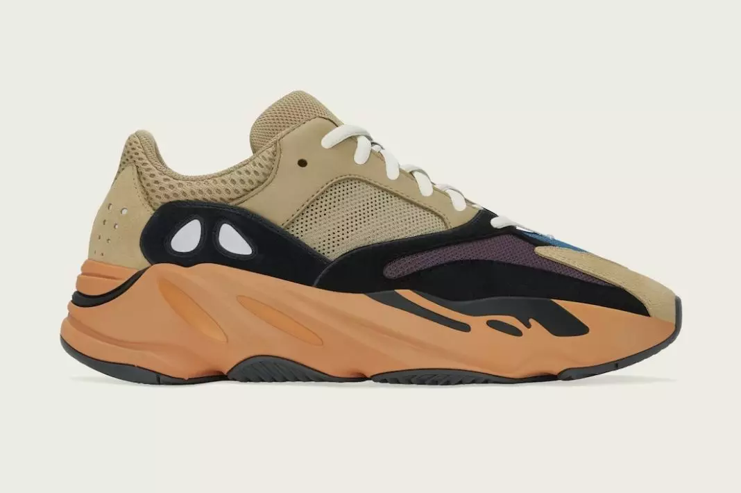 adidas Yeezy Boost 700 Enflame Amber GW0297 Útgáfudagur