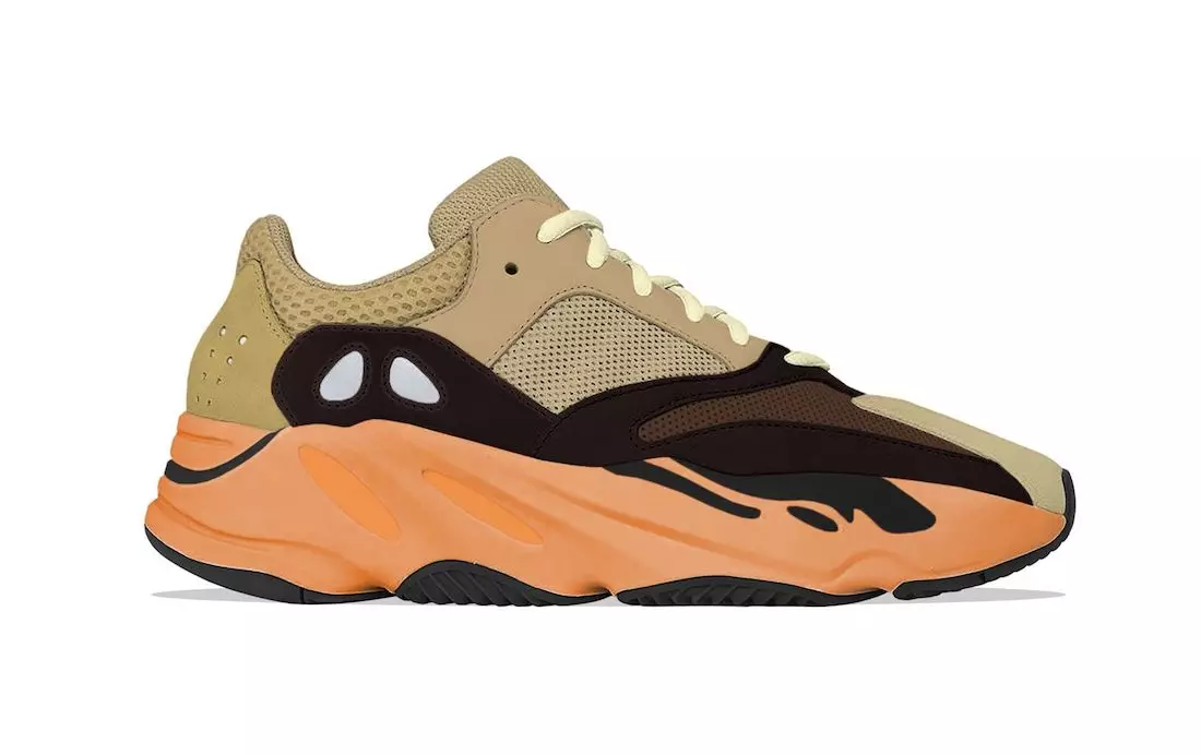 adidas Yeezy Boost 700 Enflame Amber Tarehe ya Kutolewa