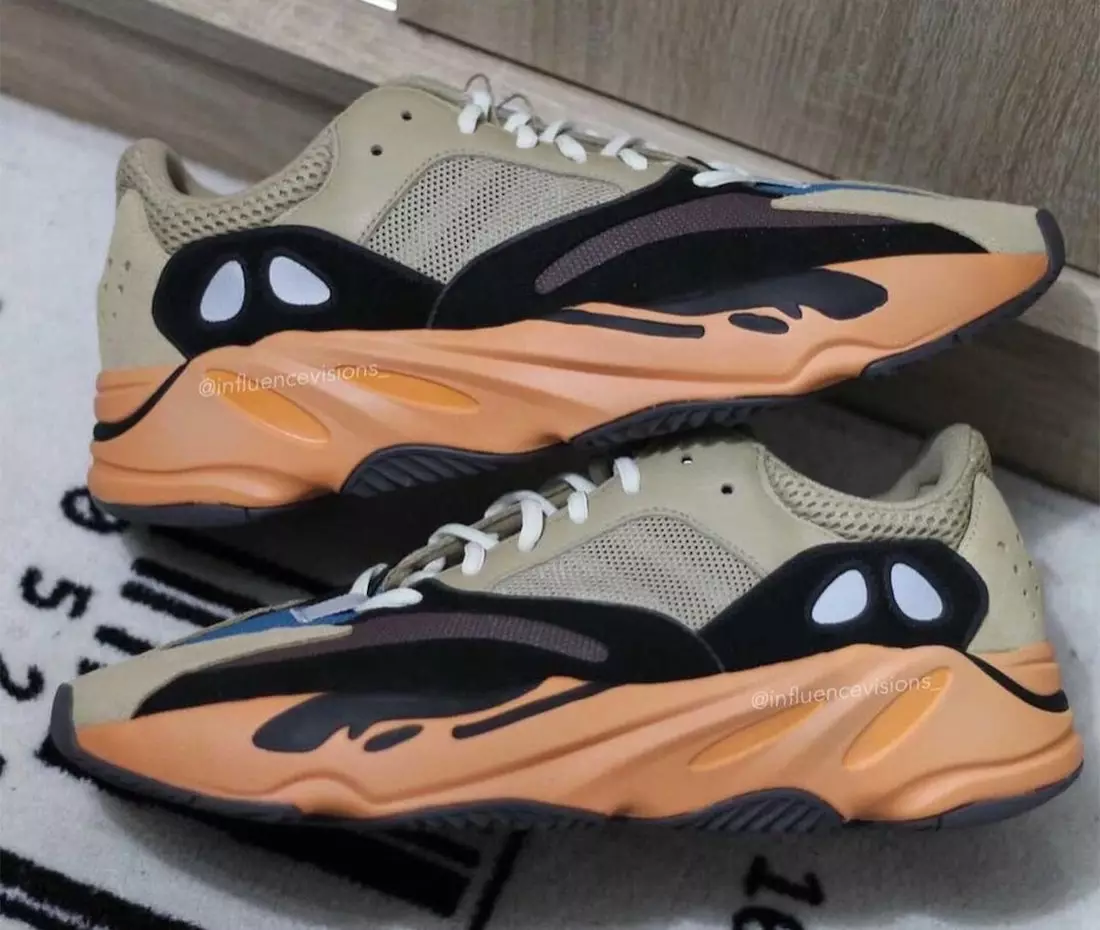 adidas Yeezy Boost 700 Enflame Amber გამოშვების თარიღის ფასი