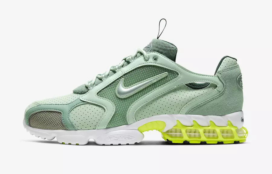 Дата на издаване на Nike Air Zoom Spiridon Caged Pistachio Frost CW5376-301