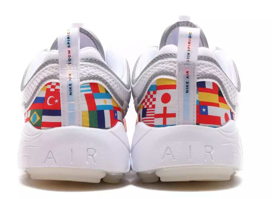 Nike Air Zoom Spiridon AO5121-100 International Flag пакет