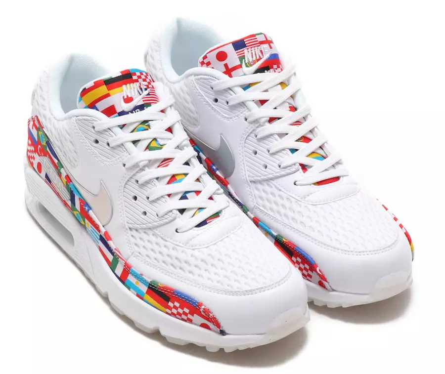 Nike Air Max 90 AO5119-100 tarptautinės vėliavėlės paketas