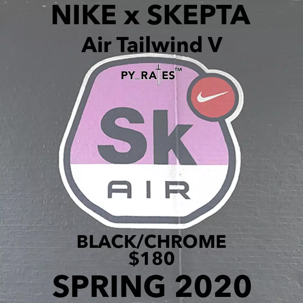 Skepta Nike Air Max Tailwind 4 Black Chrome Datum izdaje