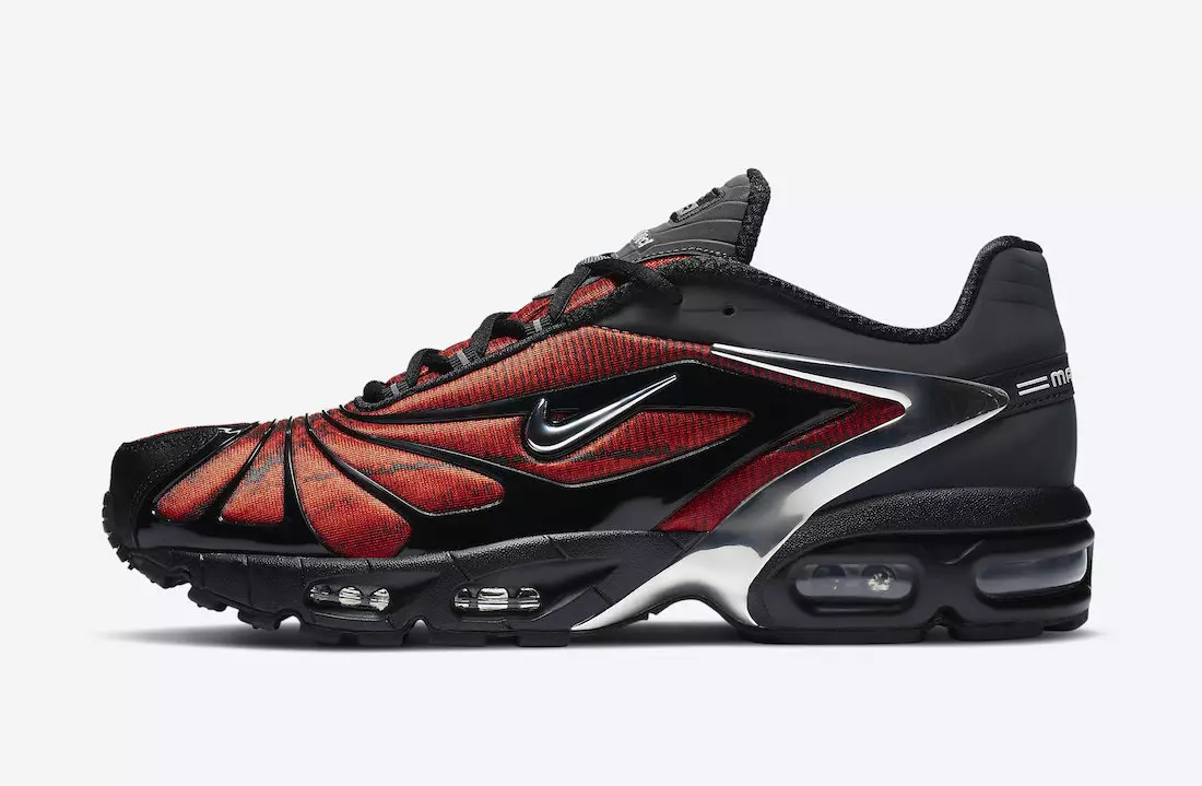 Bei ya Tarehe ya Kutolewa ya Skepta Nike Air Max Tailwind V 5 Bloody Chrome CU1706-001