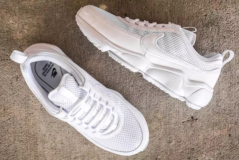 Nike Air Zoom Spiridon Triple White