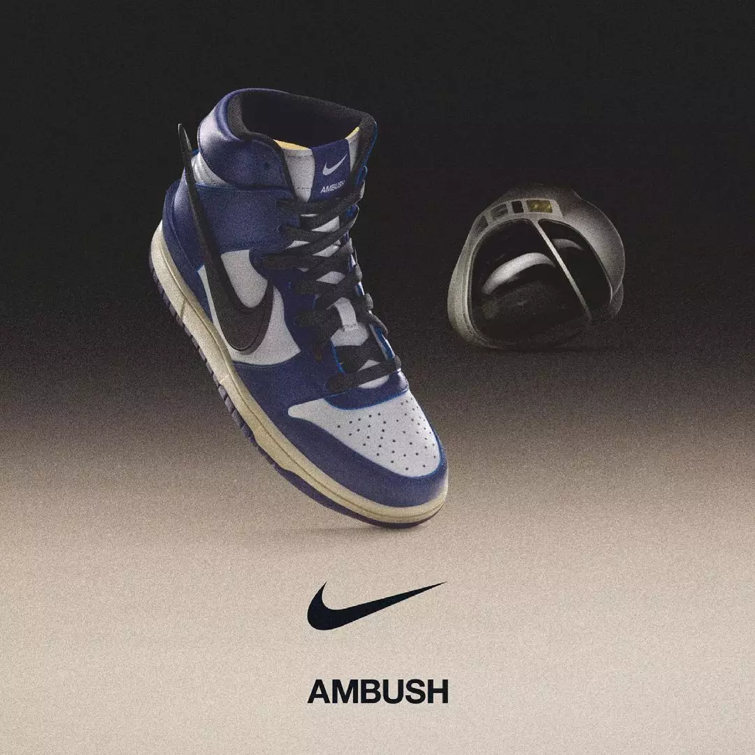 Ambush x Nike Dunk High Deep Royal Blue CU7544-400 Chiqarilish sanasi