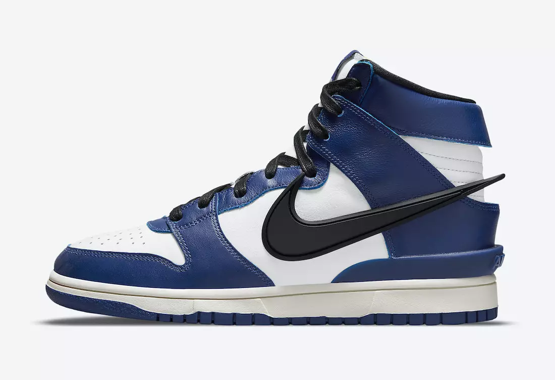 Ambush Nike Dunk High Deep Royal Blue CU7544-400 Buraxılış Tarixi Qiymət