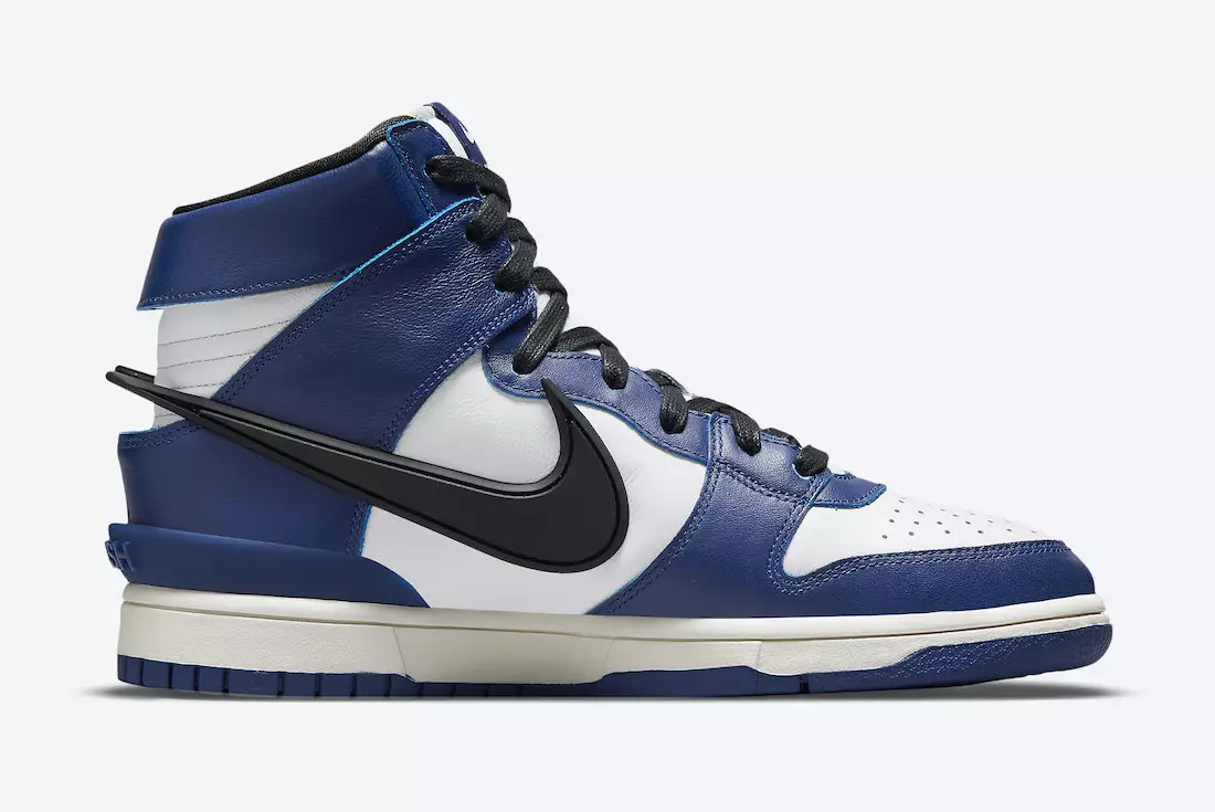 Ambush Nike Dunk High Deep Royal Blue CU7544-400 გამოშვების თარიღი ფასი