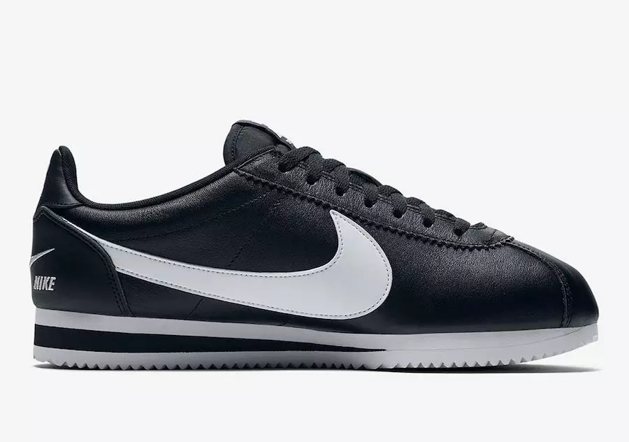 Nike Cortez Premium Swoosh Black White 807480-004 გამოშვების თარიღი