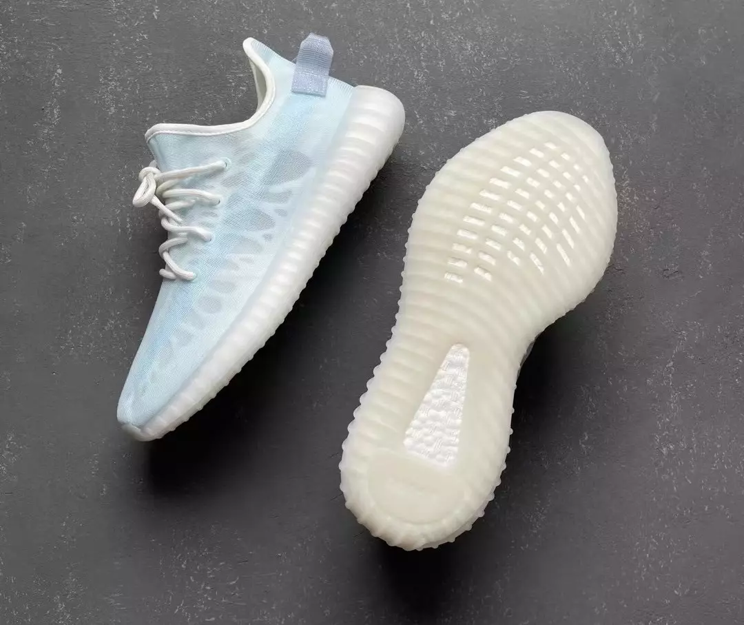 adidas Yeezy Boost 350 V2 Mono Ice GW2869 ဖြန့်ချိသည့်ရက်စွဲ