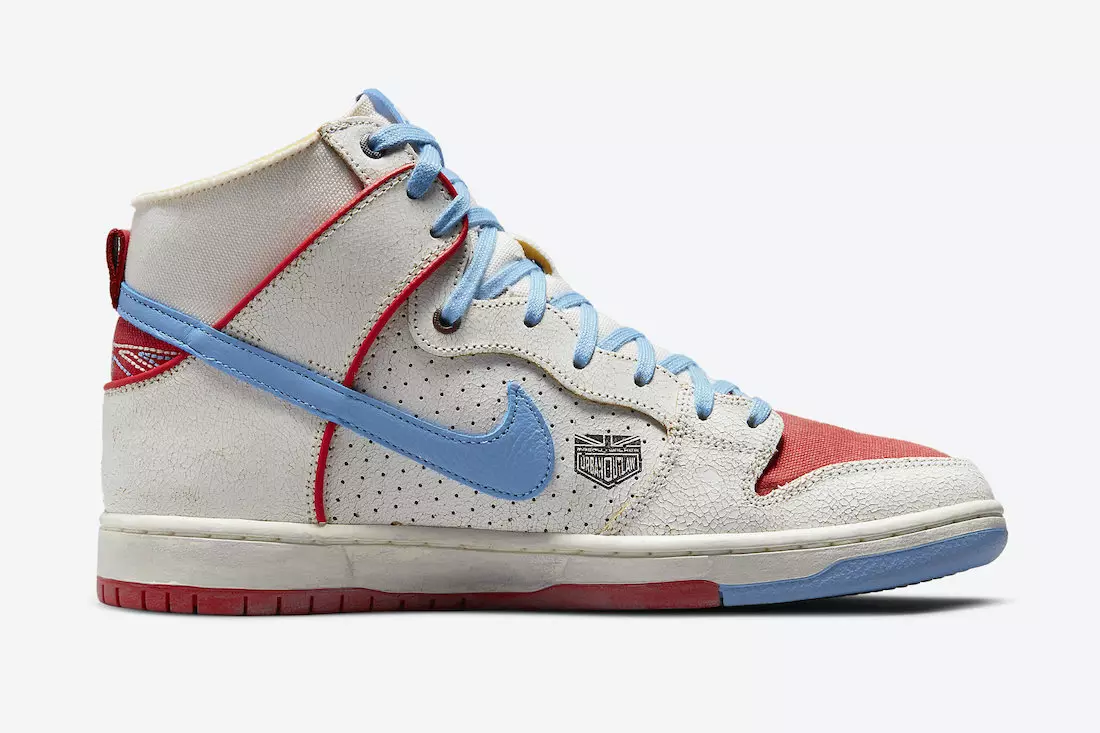 Исҳод Уэйр Магнус Уокер Nike SB Dunk High DH7683-100 санаи барориши