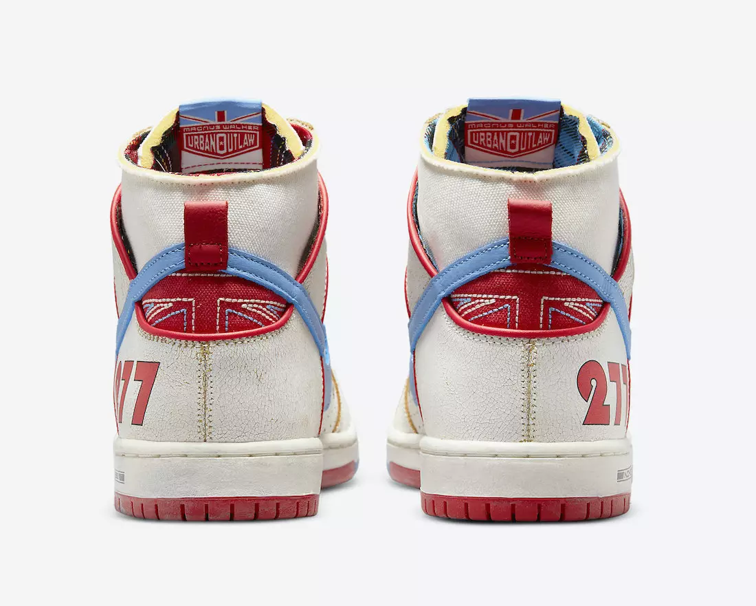 Ishod Wair Magnus Walker Nike SB Dunk High DH7683-100 Išleidimo data