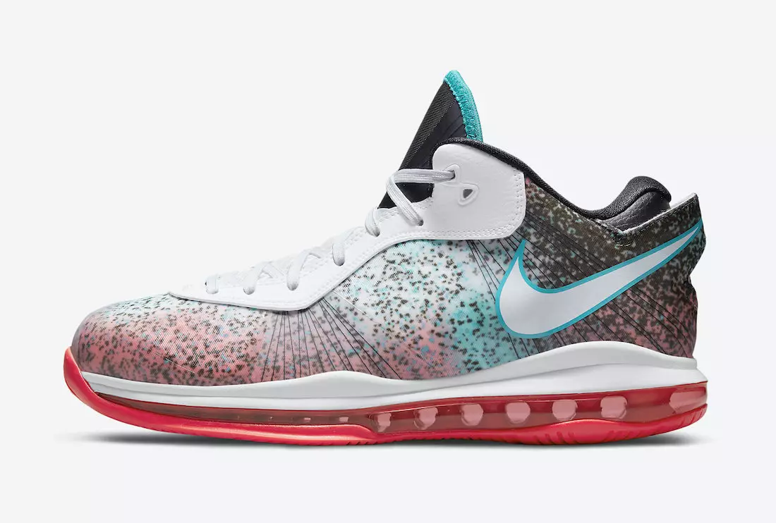 Nike LeBron 8 V2 Low Miami Nights DJ4436-100 გამოსვლის თარიღი