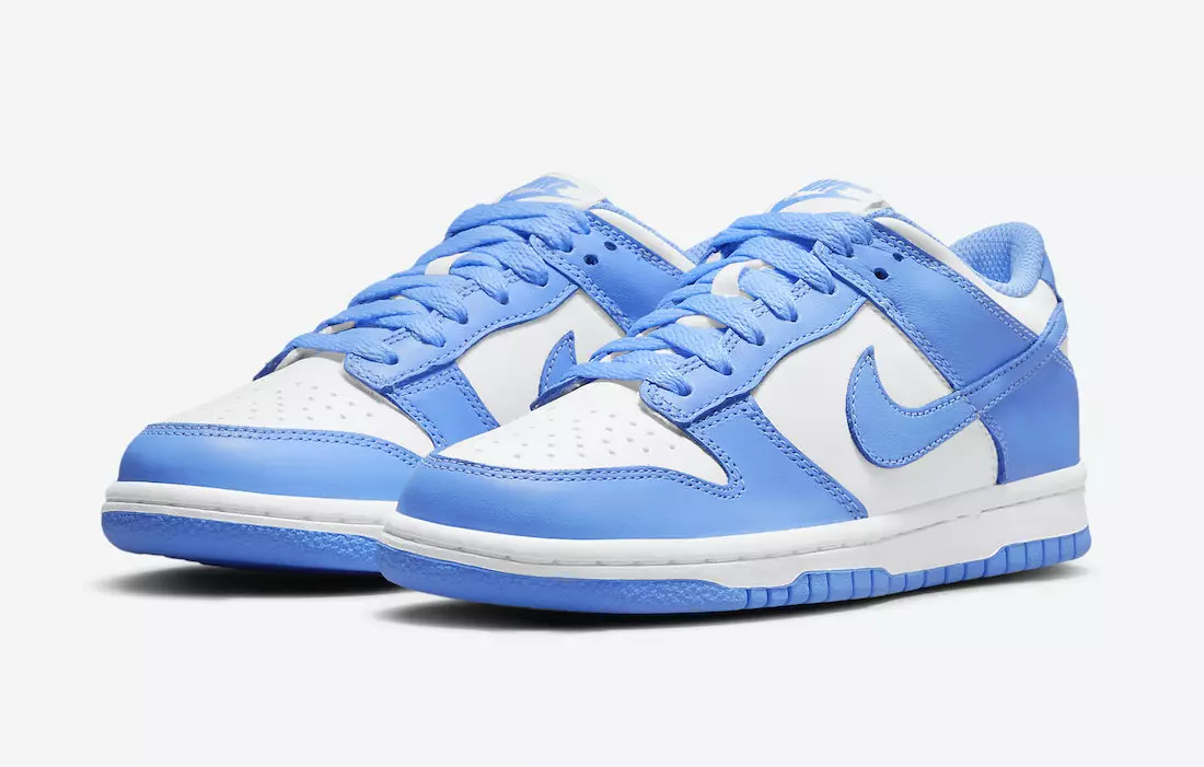 Nike Dunk Low GS University Blue CW1590-103 Թողարկման ամսաթիվ