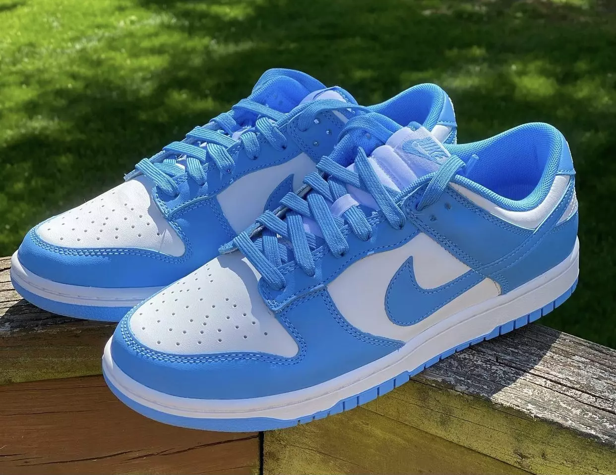 Nike Dunk Low University Blue DD1391-102 מעלדונג טאָג פּרייסינג