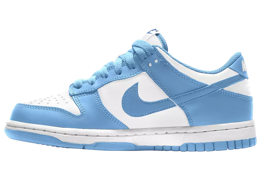 Nike Dunk Low University အပြာရောင် ဖြန့်ချိသည့်နေ့