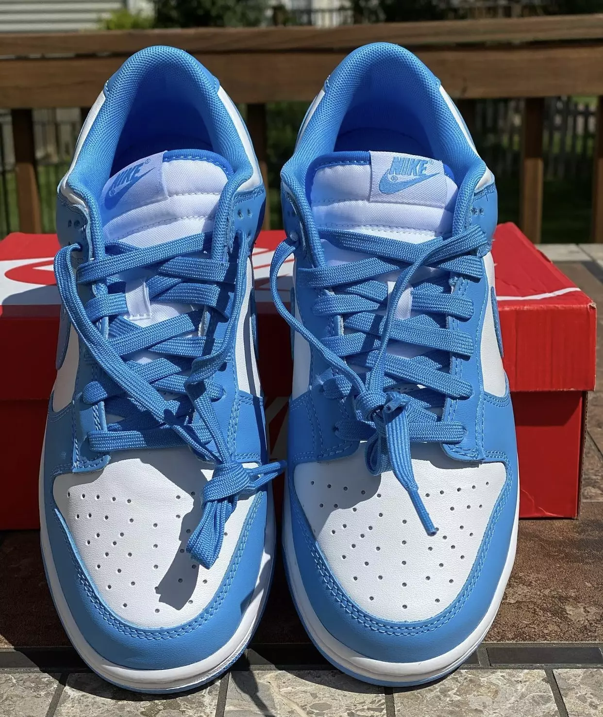 Цэны на дату выпуску Nike Dunk Low University Blue DD1391-102