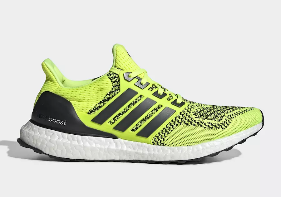 adidas Ultra Boost 1.0 Solar Yellow EH1100 2019 Tarikh Tayangan