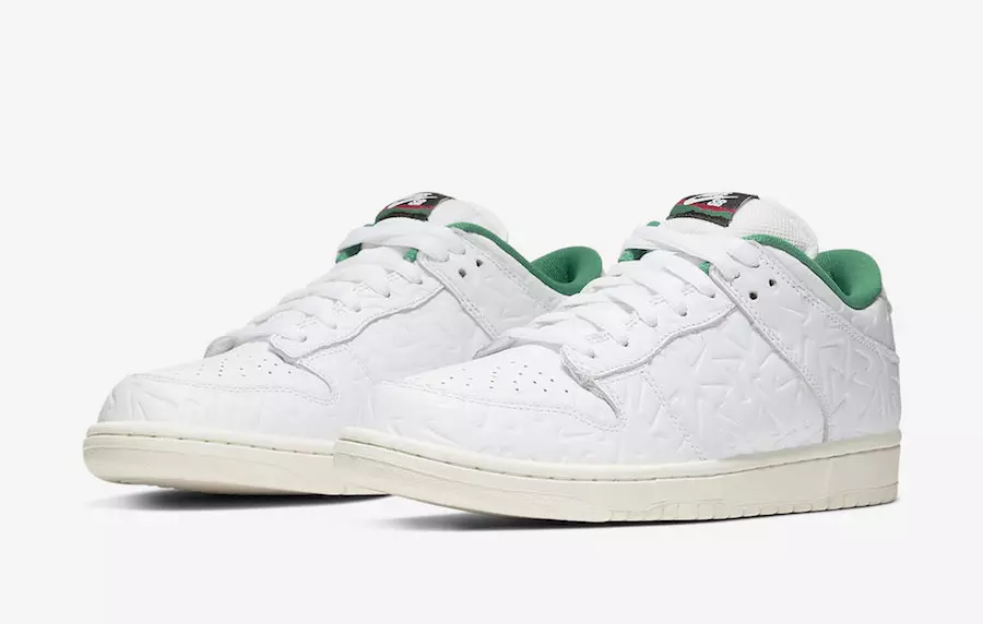 Ben-G x Nike SB Dunk Low potiahnuté vlnovkovou potlačou